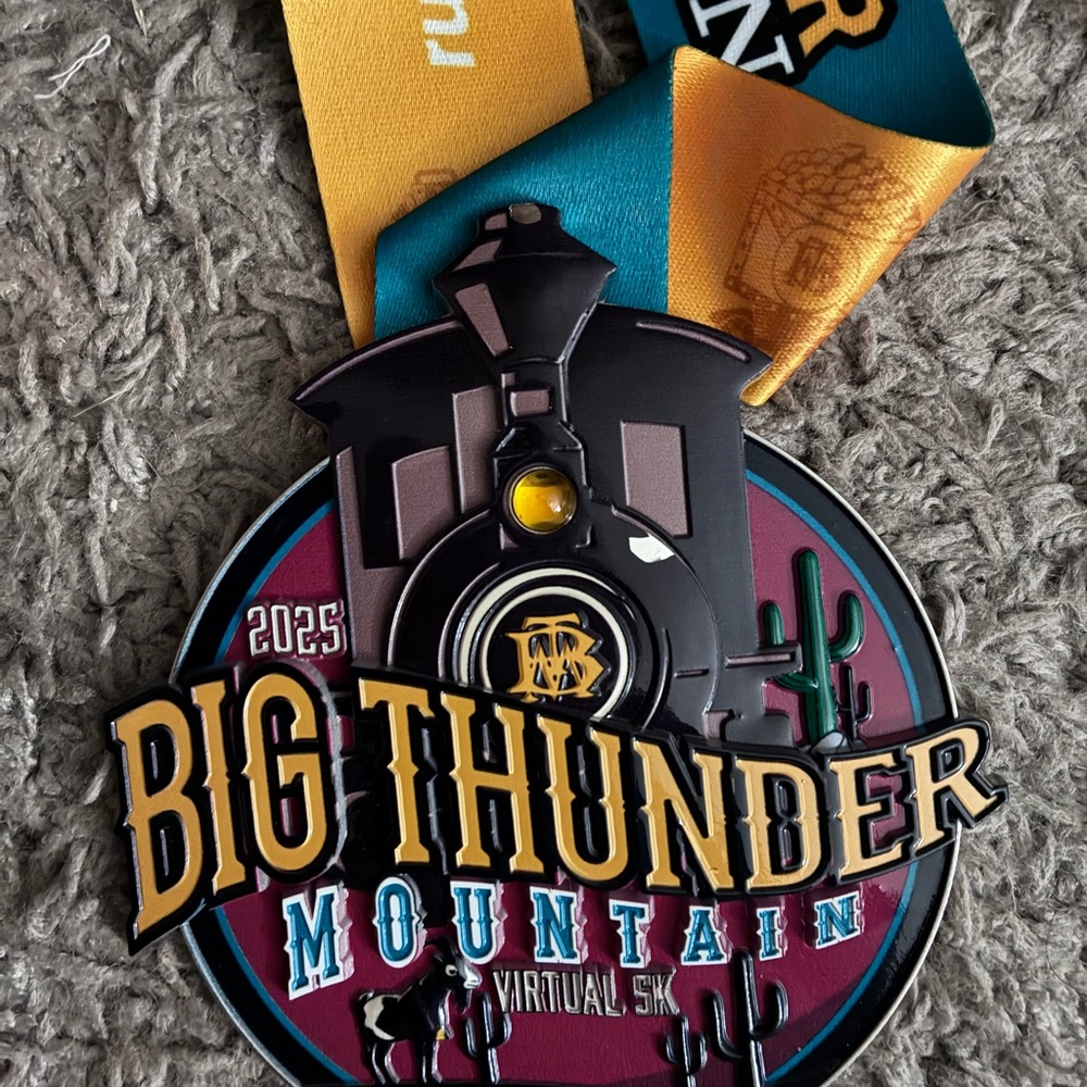 Disney Big Thunder Mountain Wall Decor - Black, Gold, Blue